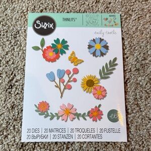 Sizzix Thinlits Petite Petals Die Set